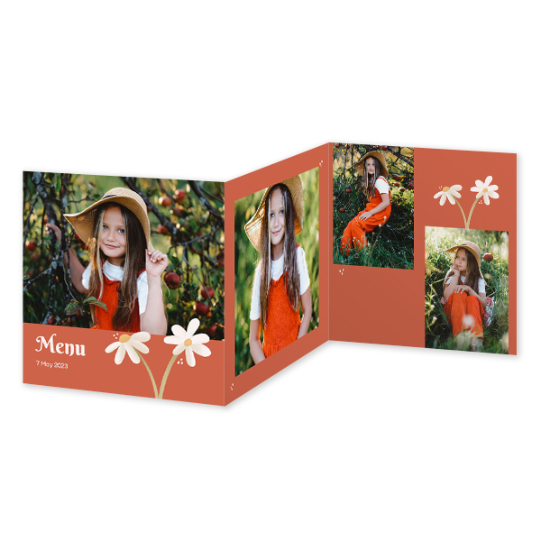 Double Folded Card Square 14,3 x 14,3 cm