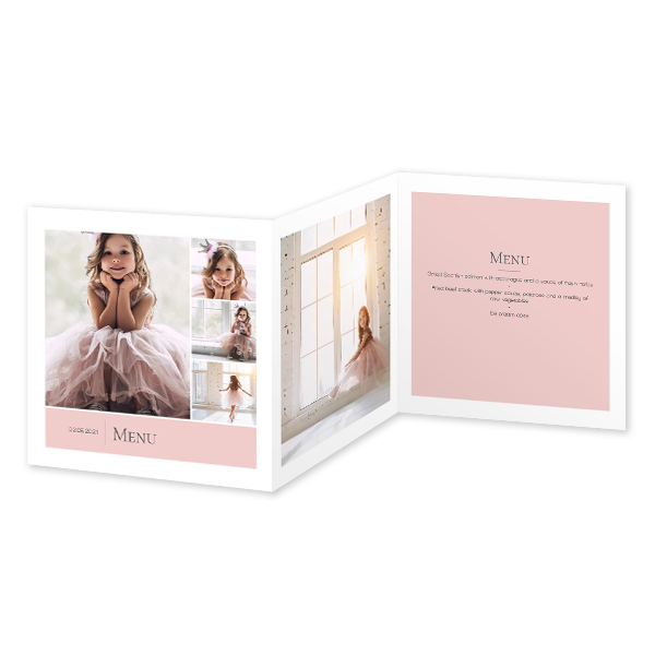 Double Folded Card Square 14,3 x 14,3 cm Double Folded Card Square 14,3 x 14,3 cm