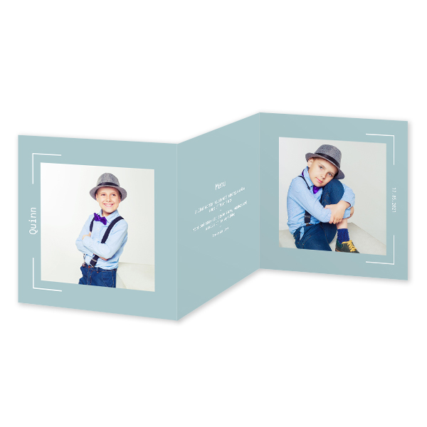 Double Folded Card Square 14,3 x 14,3 cm