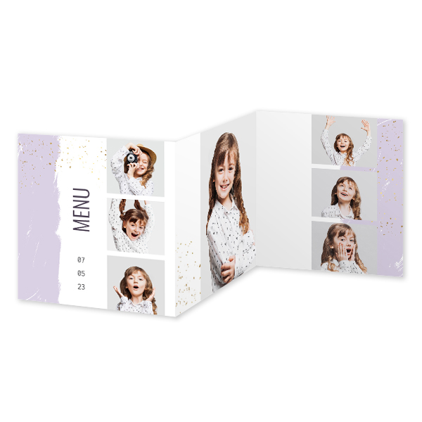 Double Folded Card Square 14,3 x 14,3 cm