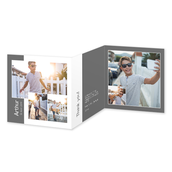 Double Folded Card Square 14,3 x 14,3 cm Double Folded Card Square 14,3 x 14,3 cm