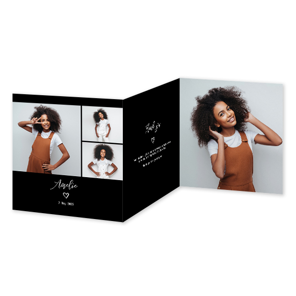 Double Folded Card Square 14,3 x 14,3 cm Double Folded Card Square 14,3 x 14,3 cm