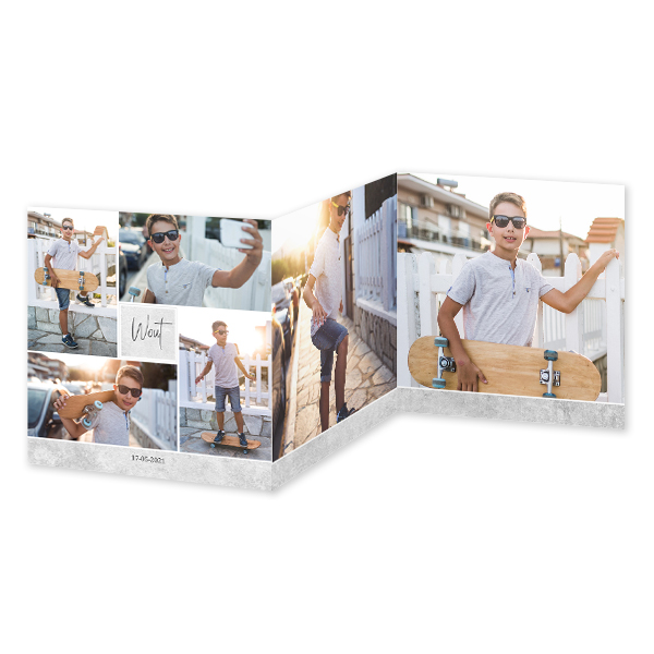 Double Folded Card Square 14,3 x 14,3 cm