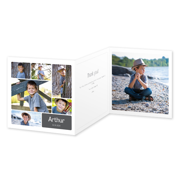 Double Folded Card Square 14,3 x 14,3 cm