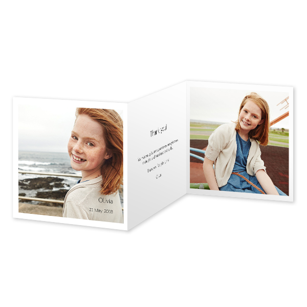 Double Folded Card Square 14,3 x 14,3 cm Double Folded Card Square 14,3 x 14,3 cm