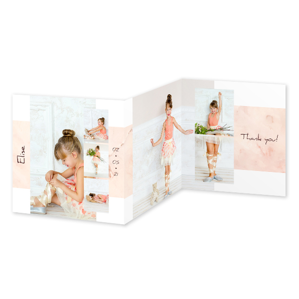 Double Folded Card Square 14,3 x 14,3 cm