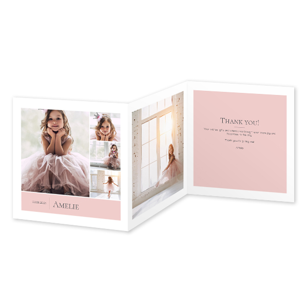 Double Folded Card Square 14,3 x 14,3 cm