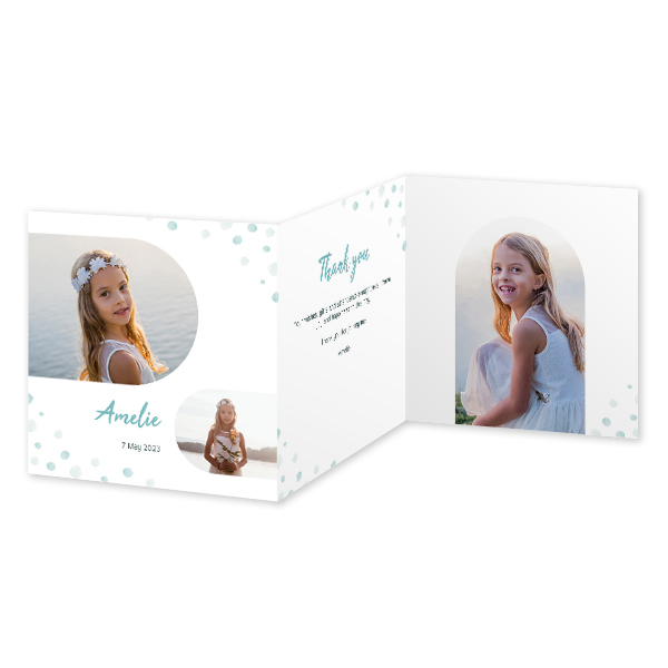 Double Folded Card Square 14,3 x 14,3 cm
