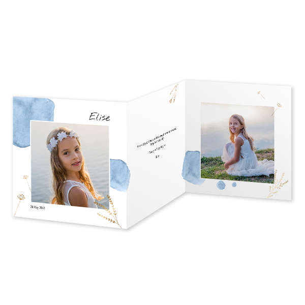 Double Folded Card Square 14,3 x 14,3 cm