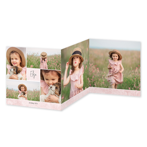 Double Folded Card Square 14,3 x 14,3 cm