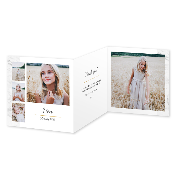 Double Folded Card Square 14,3 x 14,3 cm