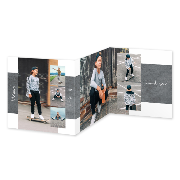 Kuvakortit 6-sivua Neliö 14,3 x 14,3 cm