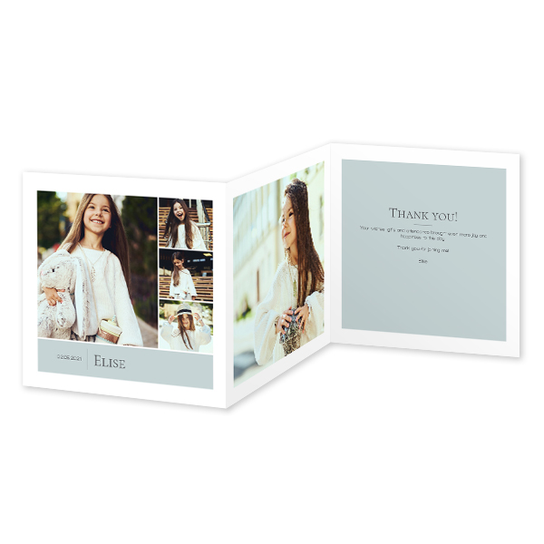 Double Folded Card Square 14,3 x 14,3 cm