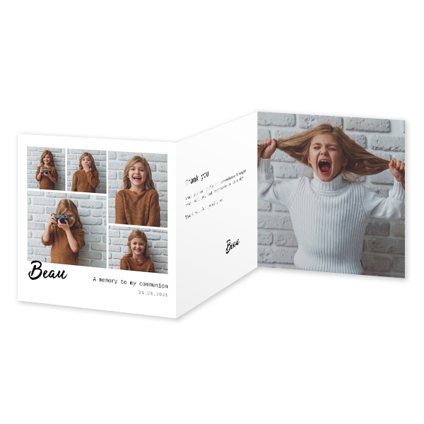 Double Folded Card Square 14,3 x 14,3 cm