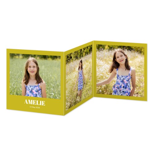 Double Folded Card Square 14,3 x 14,3 cm