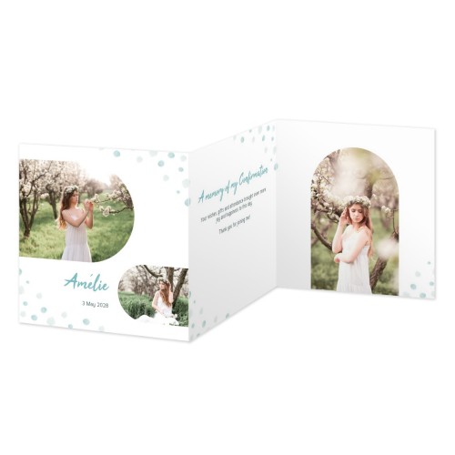 Double Folded Card Square 14,3 x 14,3 cm Double Folded Card Square 14,3 x 14,3 cm