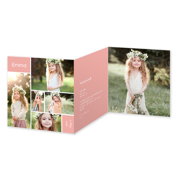 Double Folded Card Square 14,3 x 14,3 cm