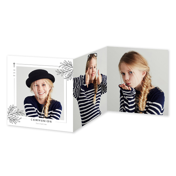 Double Folded Card Square 14,3 x 14,3 cm