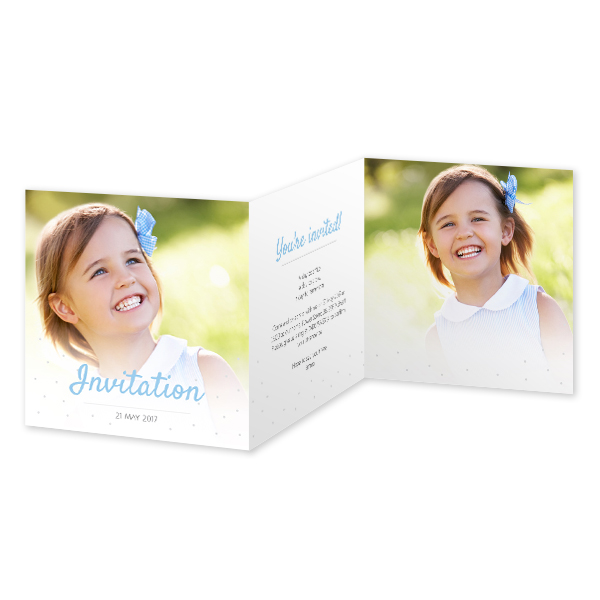 Double Folded Card Square 14,3 x 14,3 cm