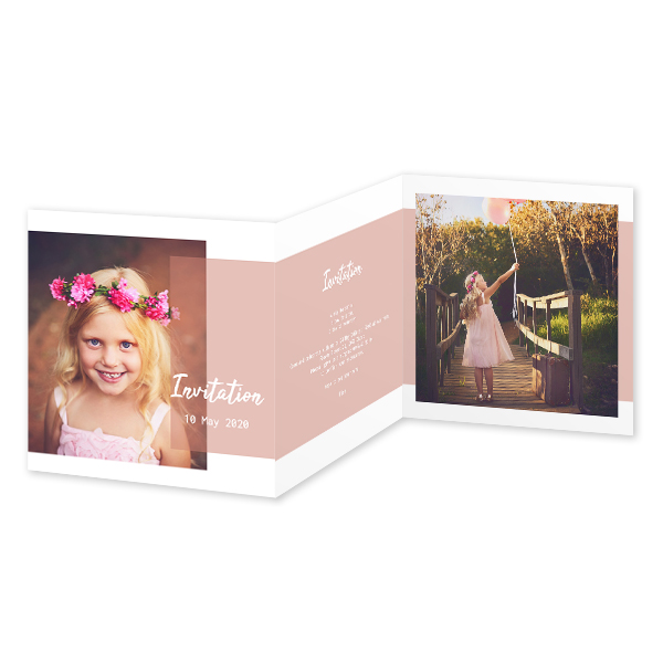 Double Folded Card Square 14,3 x 14,3 cm