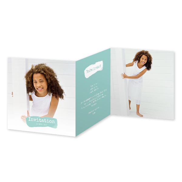 Double Folded Card Square 14,3 x 14,3 cm