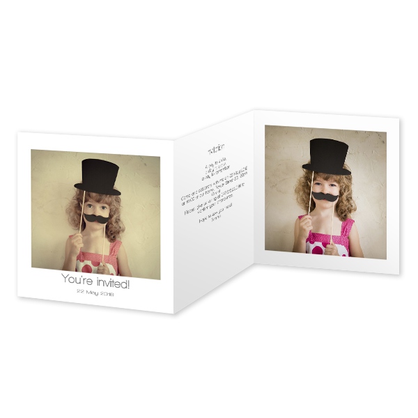 Double Folded Card Square 14,3 x 14,3 cm