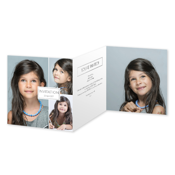 Double Folded Card Square 14,3 x 14,3 cm Double Folded Card Square 14,3 x 14,3 cm