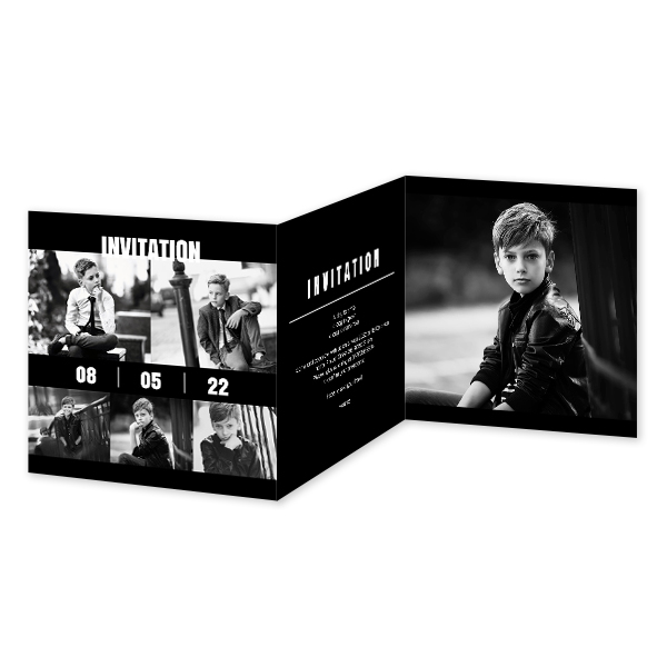 Double Folded Card Square 14,3 x 14,3 cm