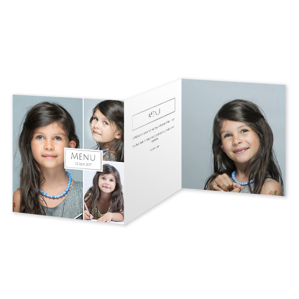 Double Folded Card Square 14,3 x 14,3 cm