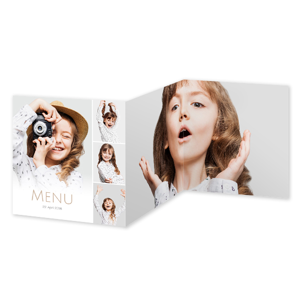 Double Folded Card Square 14,3 x 14,3 cm Double Folded Card Square 14,3 x 14,3 cm