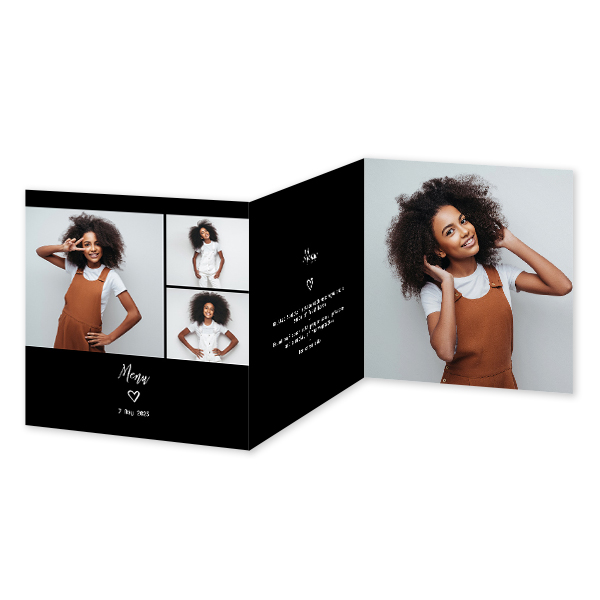 Fotokort 6 sider Kvadratisk 14,3 x 14,3 cm Fotokort 6 sider Kvadratisk 14,3 x 14,3 cm