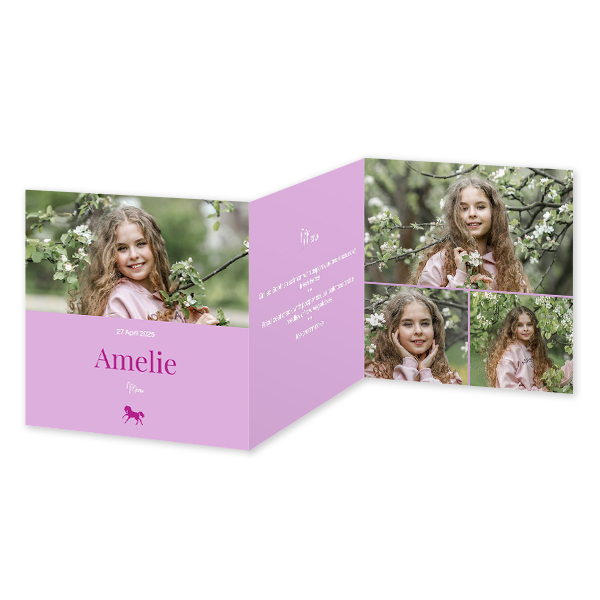 Double Folded Card Square 14,3 x 14,3 cm