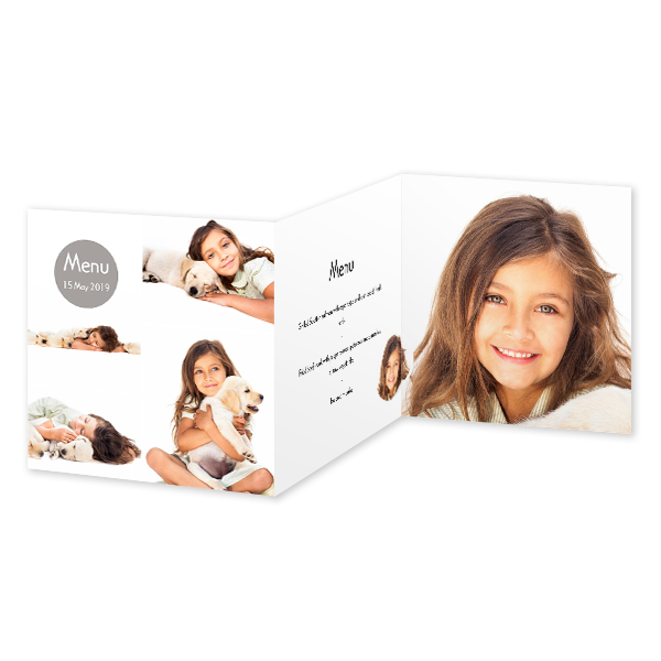 Double Folded Card Square 14,3 x 14,3 cm Double Folded Card Square 14,3 x 14,3 cm