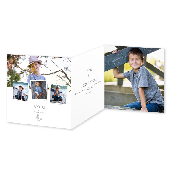 Double Folded Card Square 14,3 x 14,3 cm