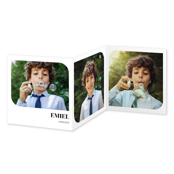Double Folded Card Square 14,3 x 14,3 cm