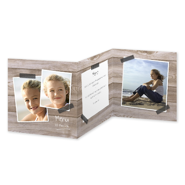 Double Folded Card Square 14,3 x 14,3 cm