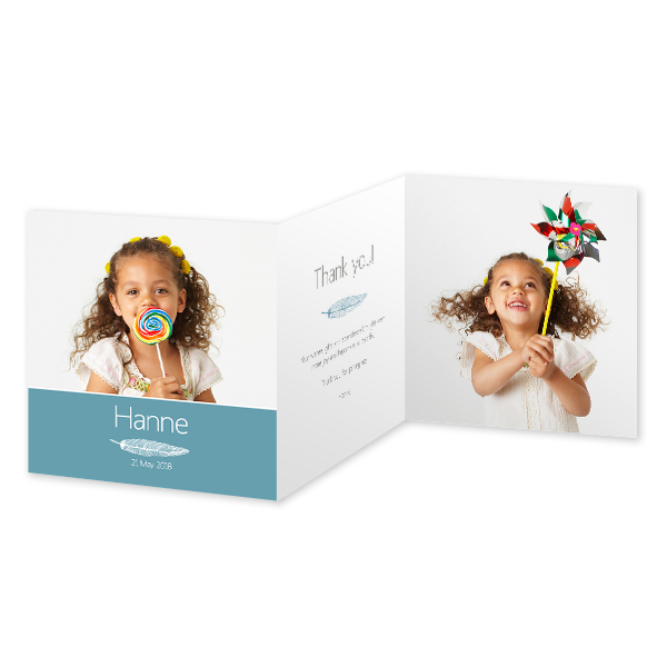 Fotokort 6 sider Kvadratisk 14,3 x 14,3 cm