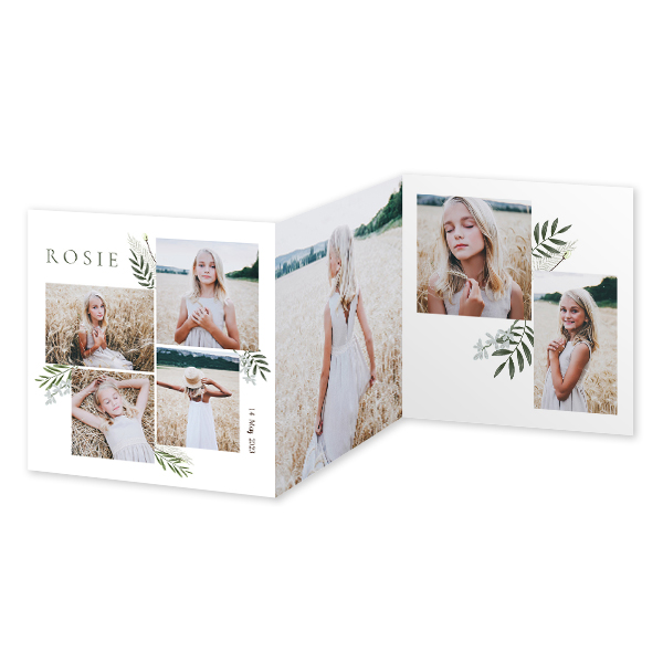 Double Folded Card Square 14,3 x 14,3 cm