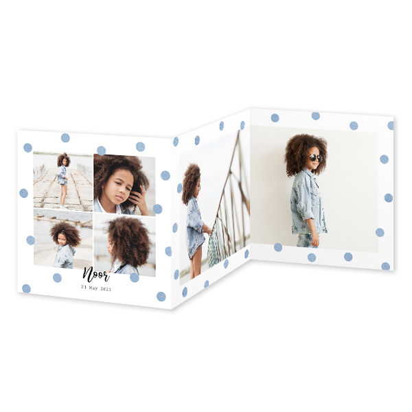 Double Folded Card Square 14,3 x 14,3 cm