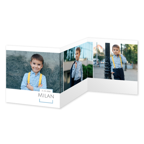 Double Folded Card Square 14,3 x 14,3 cm