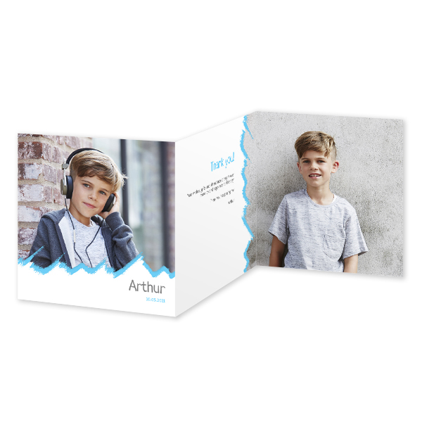 Double Folded Card Square 14,3 x 14,3 cm