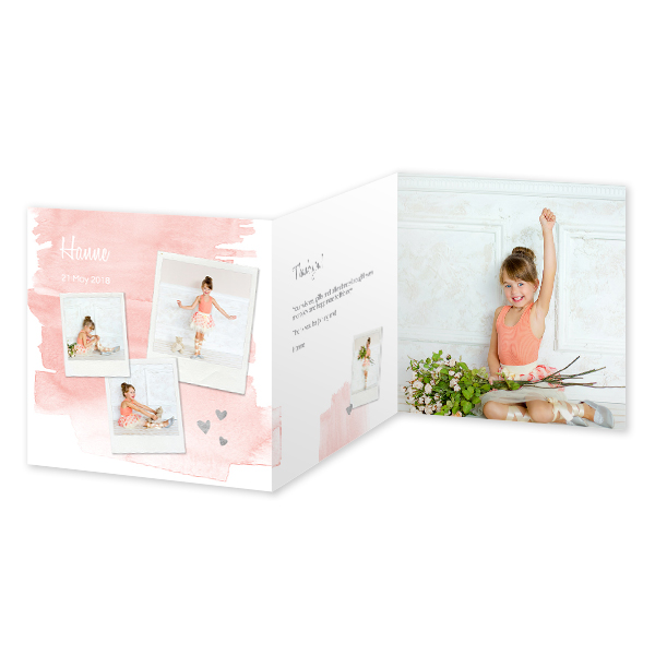 Double Folded Card Square 14,3 x 14,3 cm