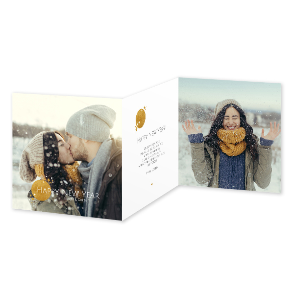 Fotokort 6 sidor Kvadrat 14,3 x 14,3 cm