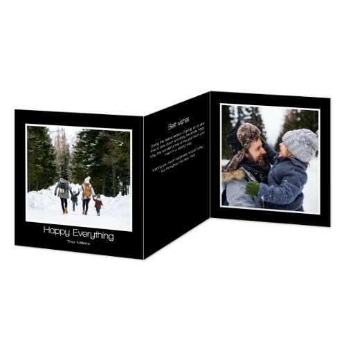 Double Folded Card Square 14,3 x 14,3 cm