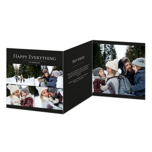 Dubbelgevouwen Kaart Vierkant 14,3 x 14,3 cm Dubbelgevouwen Kaart Vierkant 14,3 x 14,3 cm