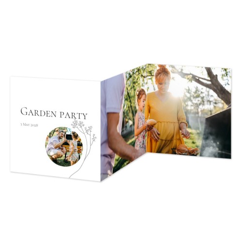 Fotokort 6 sider Kvadratisk 14,3 x 14,3 cm Fotokort 6 sider Kvadratisk 14,3 x 14,3 cm