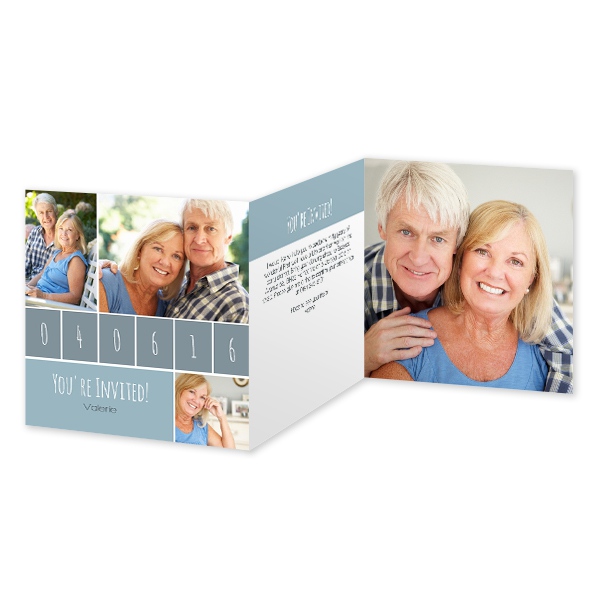 Double Folded Card Square 14,3 x 14,3 cm