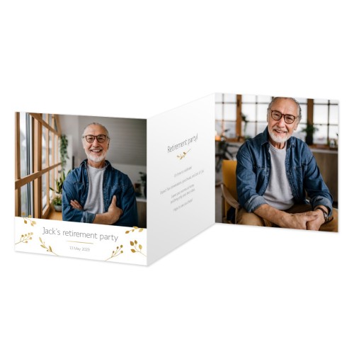 Double Folded Card Square 14,3 x 14,3 cm