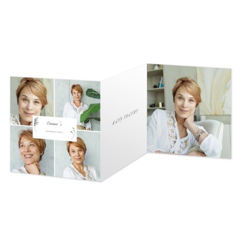 Fotokort 6 sidor Kvadrat 14,3 x 14,3 cm