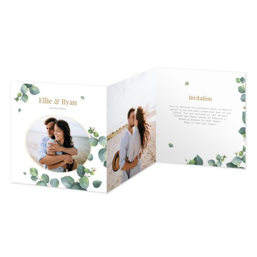 Double Folded Card Square 14,3 x 14,3 cm